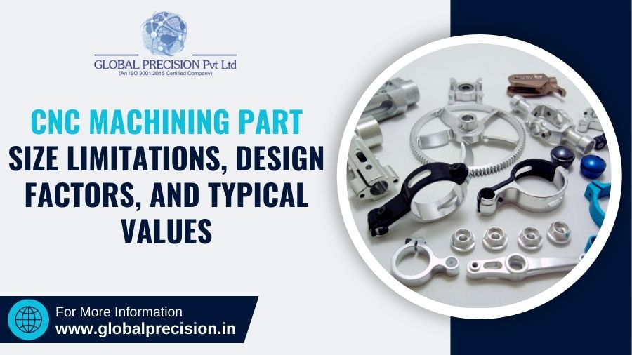 CNC Machining Part Size - Limitations, Design Factors, and Typical Values