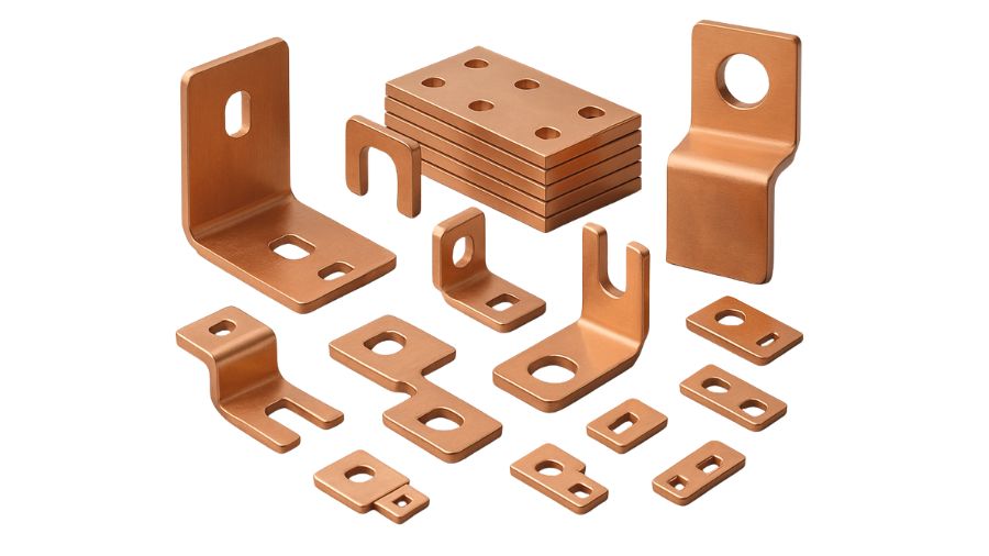 Copper Sheet Metal Components