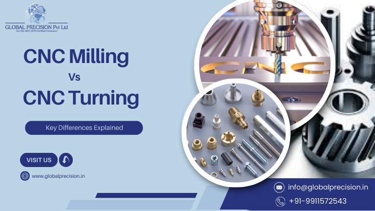 CNC Milling vs CNC Turning – Key Differences Explained