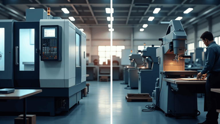 The Technological Leap – CNC Machines vs. Conventional Machines