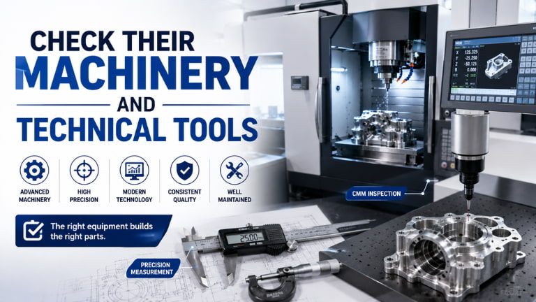 Check Their Machinery and Technical Tools