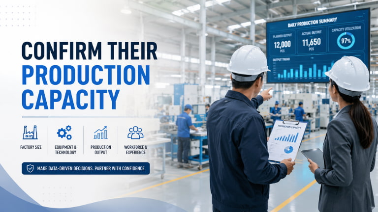 Confirm Their Production Capacity