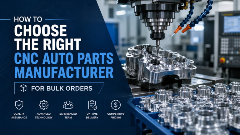 How To Choose the Right CNC Auto Parts Manufacturer for Bulk Orders