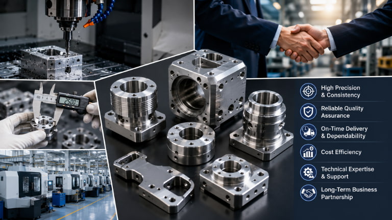 Why Businesses Choose Trusted Manufacturers for VMC Machined Components? 