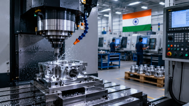 Why Choose CNC Machining in India: Benefits