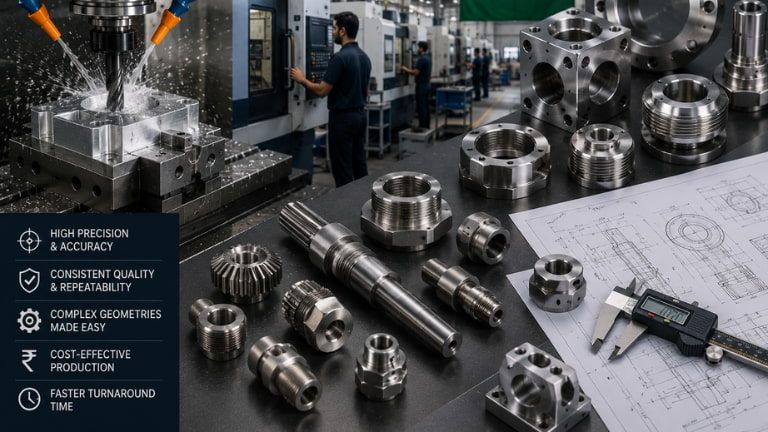 Why Indian Industries Rely on CNC Machining Services