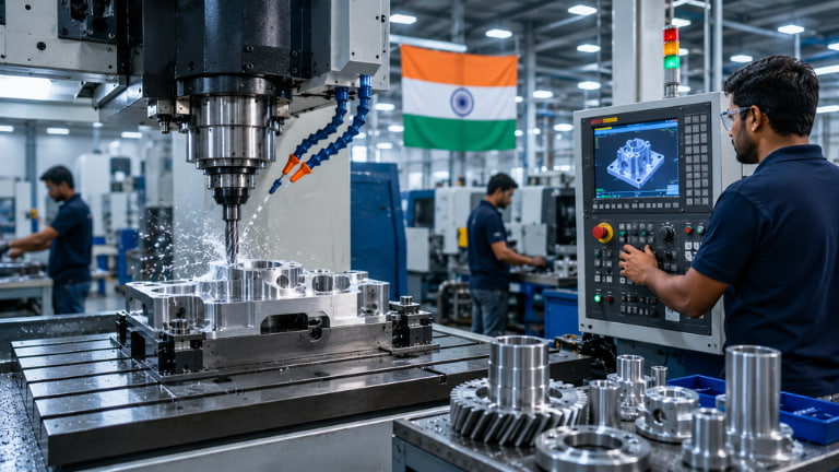Why is CNC Machining in India Growing?