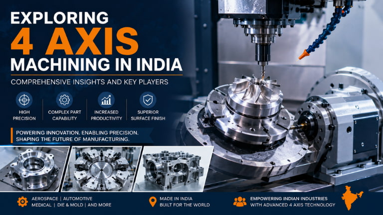 Exploring 4 Axis Machining in India Comprehensive Insights and Key Players