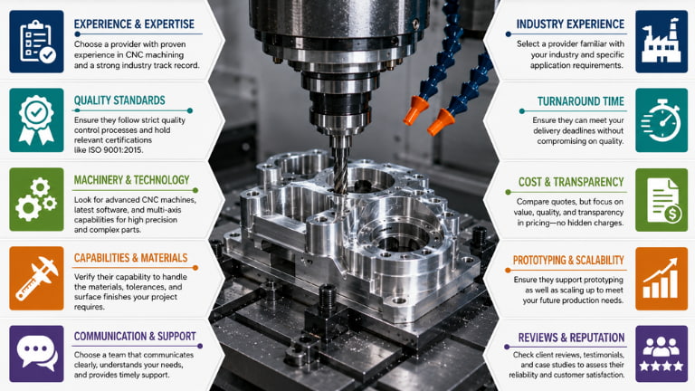How to Choose a CNC Machining Service Provider?