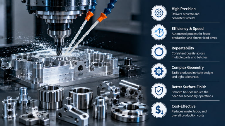 What are the Benefits of CNC Machining?