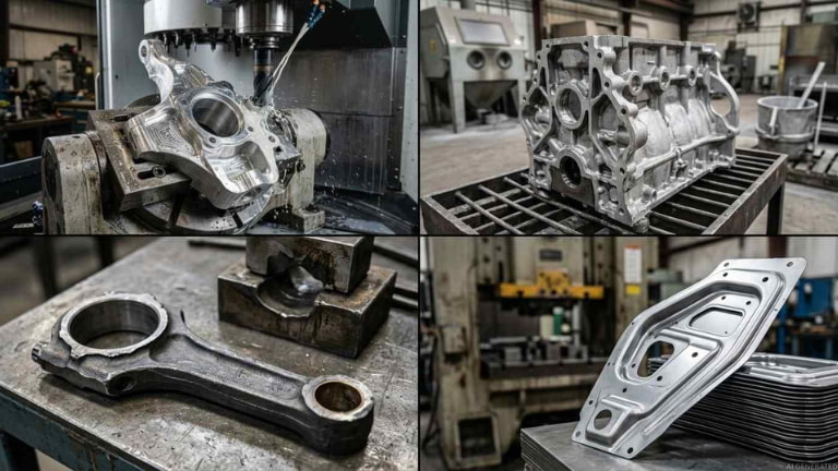 Key Automotive Components Manufactured Using CNC Technology